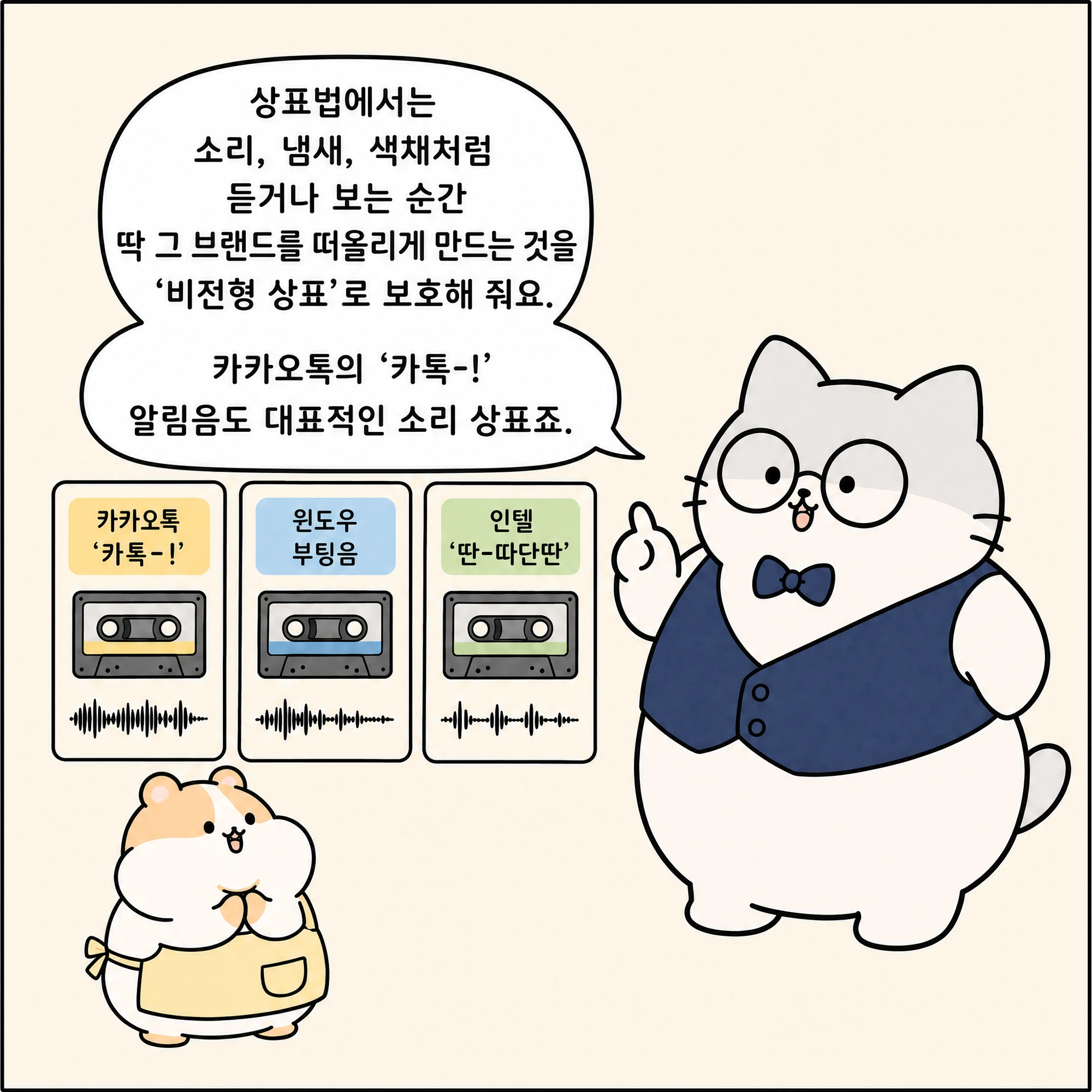 넷플릭스가 시작할 때 떠오르는 ‘두둥!’ 같은 소리도 상표가 될 수 있을까요? — 카드 4/8